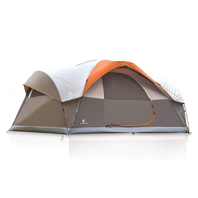 6-8 person tent ALPHA CAMP 8 Person Dome Family Camping Tent – maisonartsus