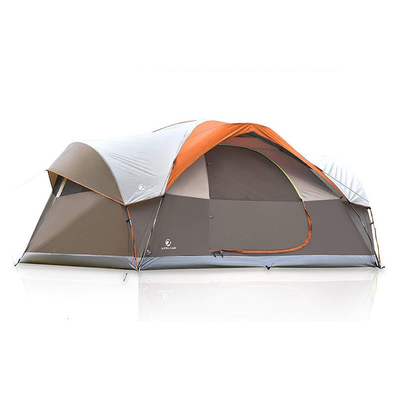 ALPHA CAMP 8 Person Dome Family Camping Tent – maisonartsus